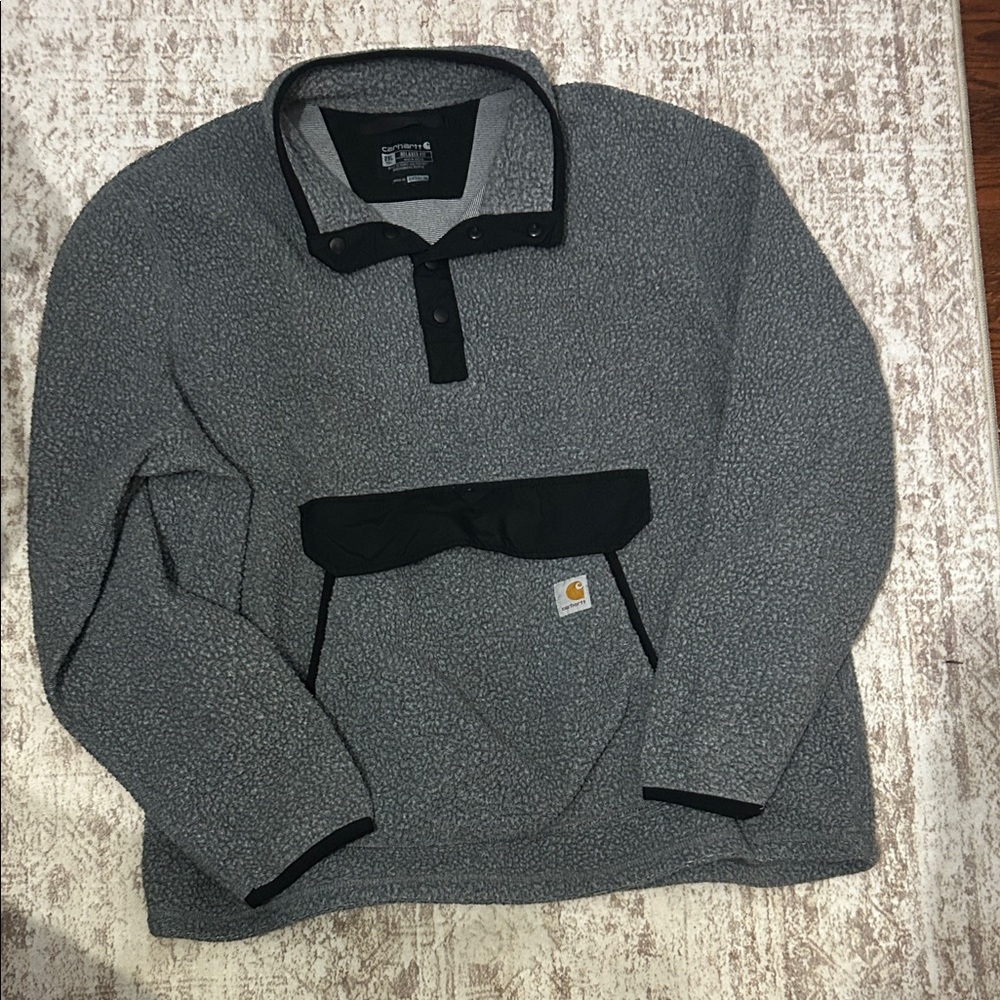 Carhartt Charcoal Fleece Pullover